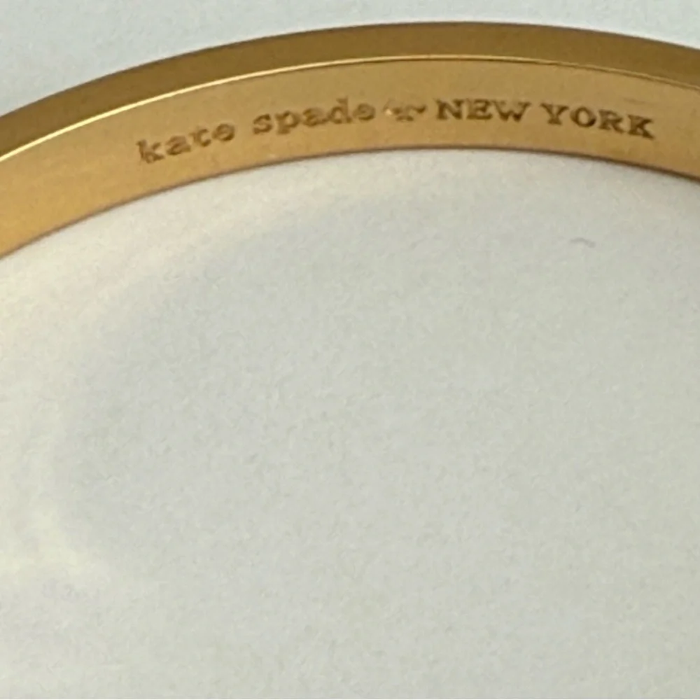 Kate Spade Gold and Green Minimalist Bracelet - Picture 2 of 11
